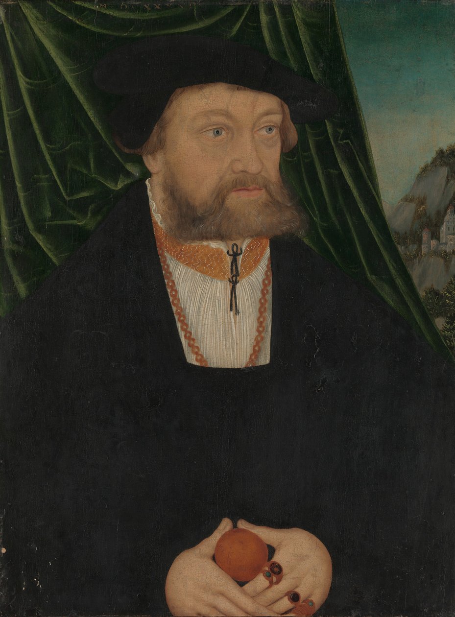 Bir Adamın Portresi, 1537. by Unbekannt