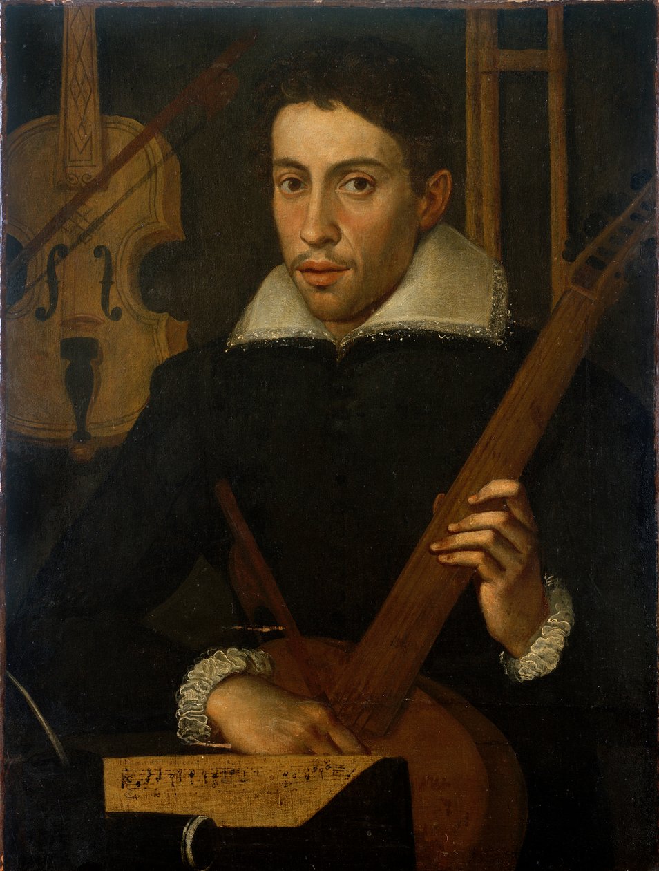 Bir Müzisyenin Portresi, c1570-1590 by Unbekannt