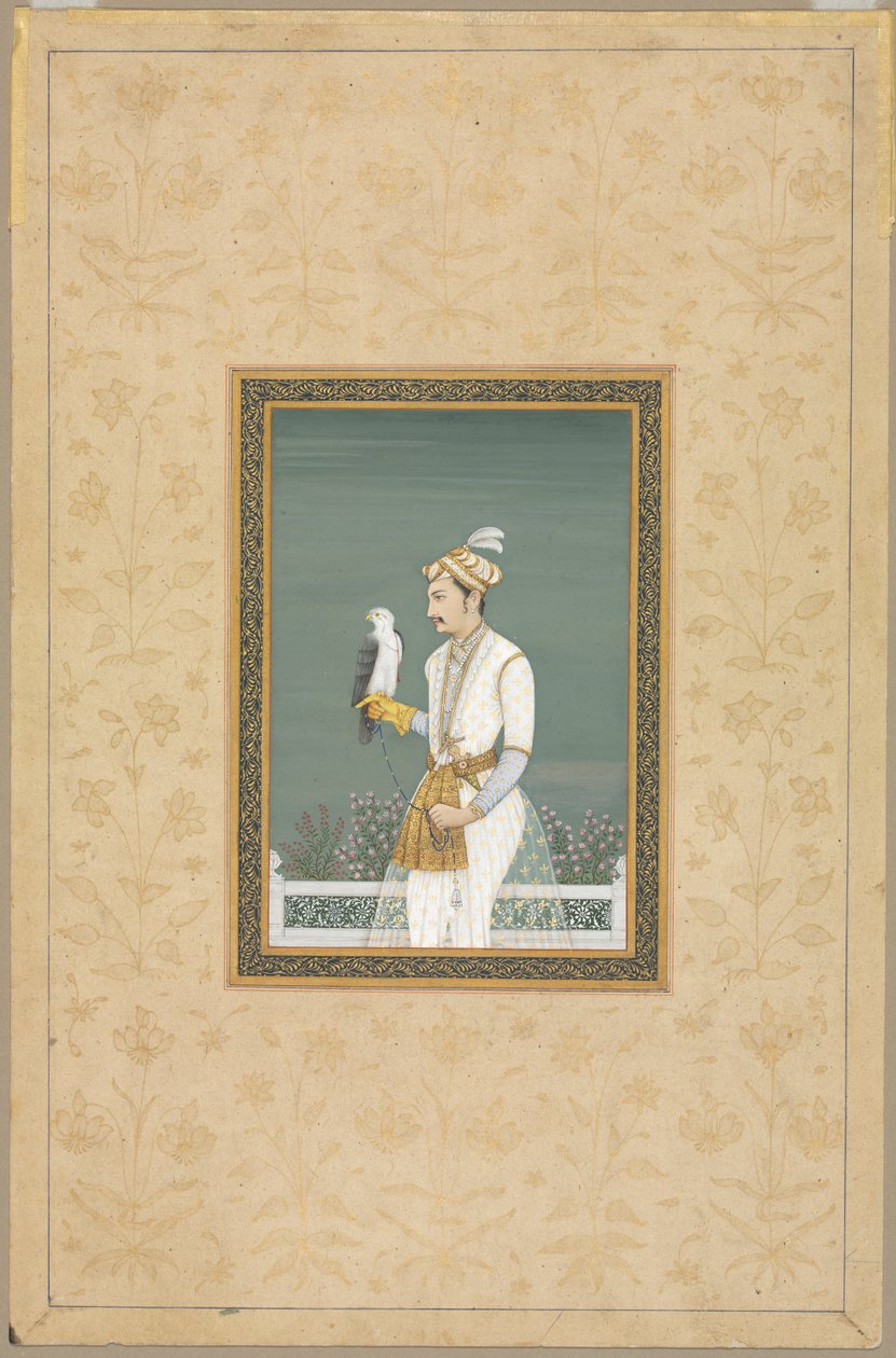 Şahinli bir Prens portresi, 1700