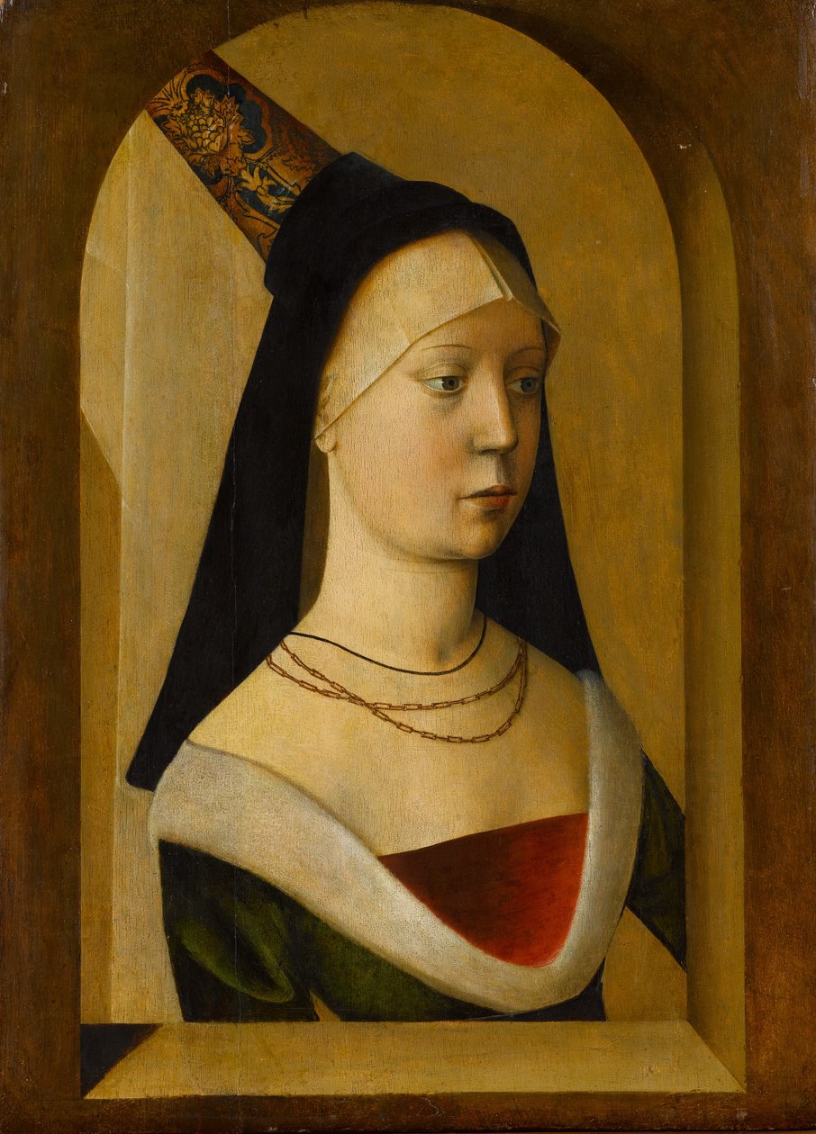Bir Kadının Portresi, ca. 1470-80. by Unbekannt