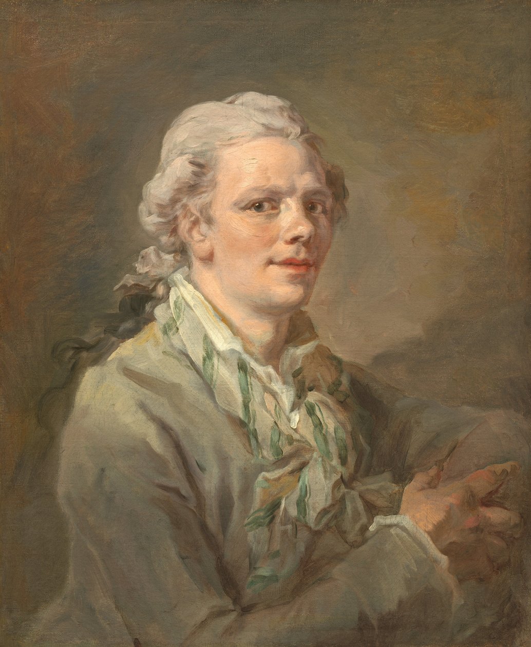 Bir Genç Adamın Portresi, muhtemelen c. 1770. by Unbekannt