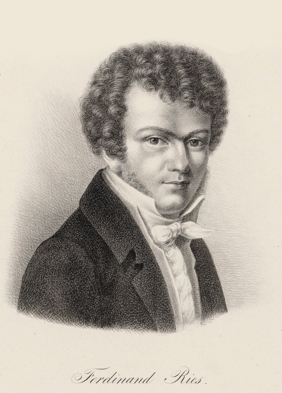 Piyanist ve besteci Ferdinand Ries