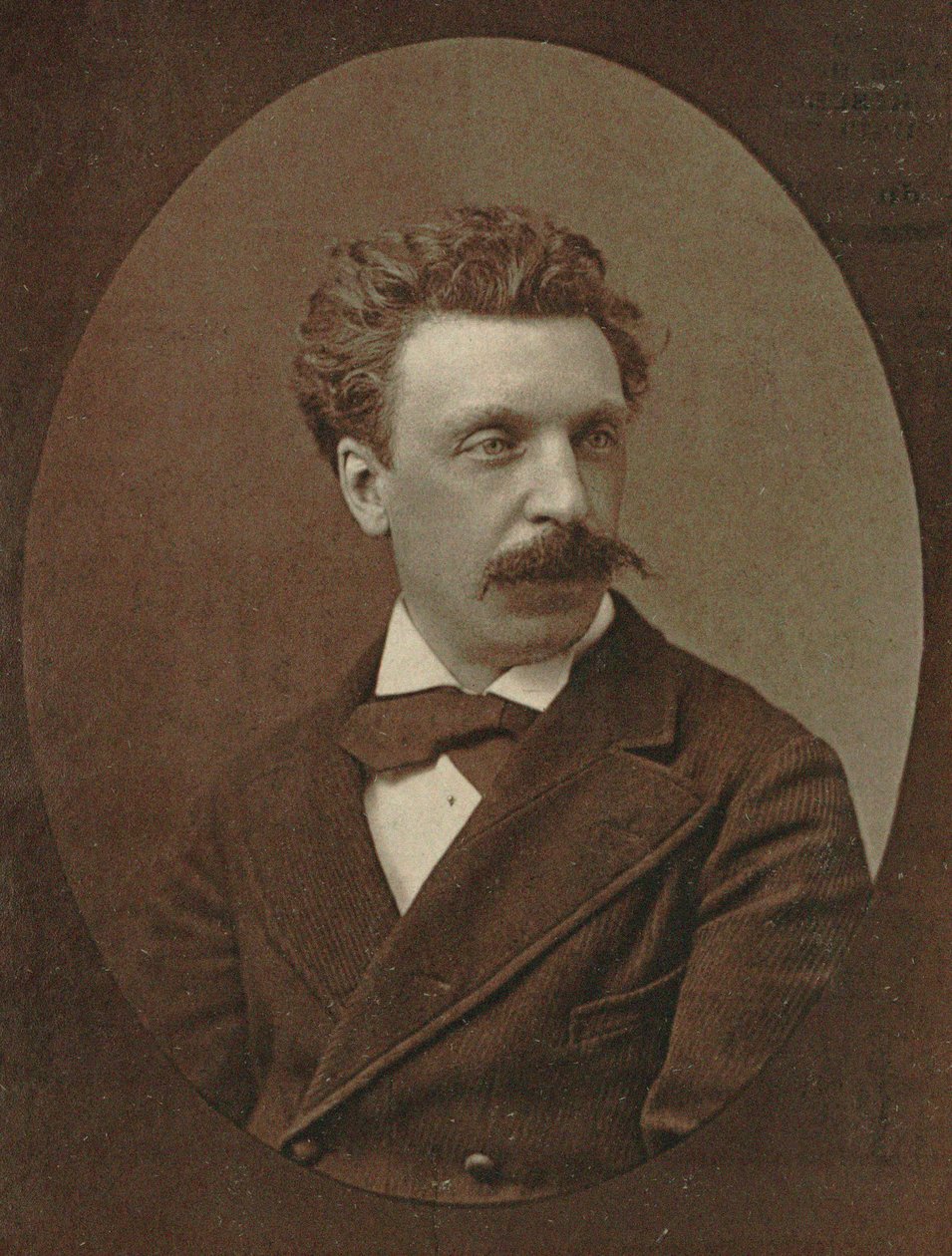 Besteci Victorin de Joncières 1839-1903 portresi. by Unbekannt