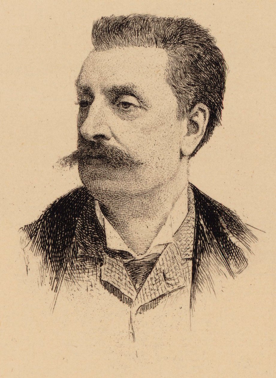 Besteci Victorin de Joncières 1839-1903 portresi. by Unbekannt