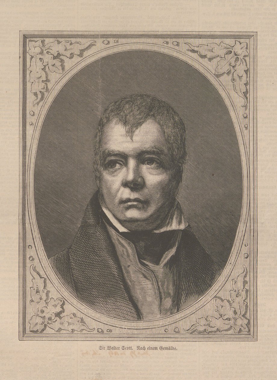 Tarihsel romancı ve şair Sir Walter Scott