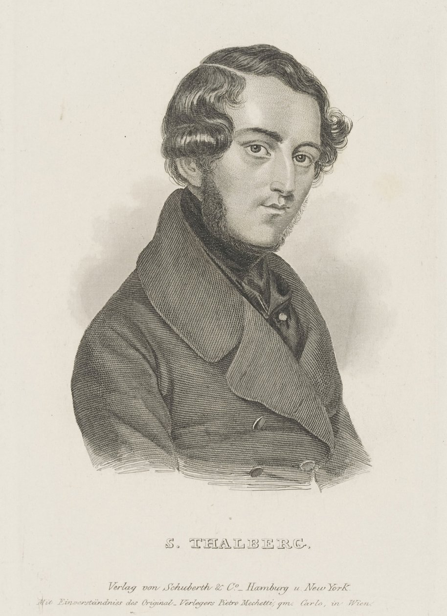 Piyanist ve besteci Sigismund Thalberg