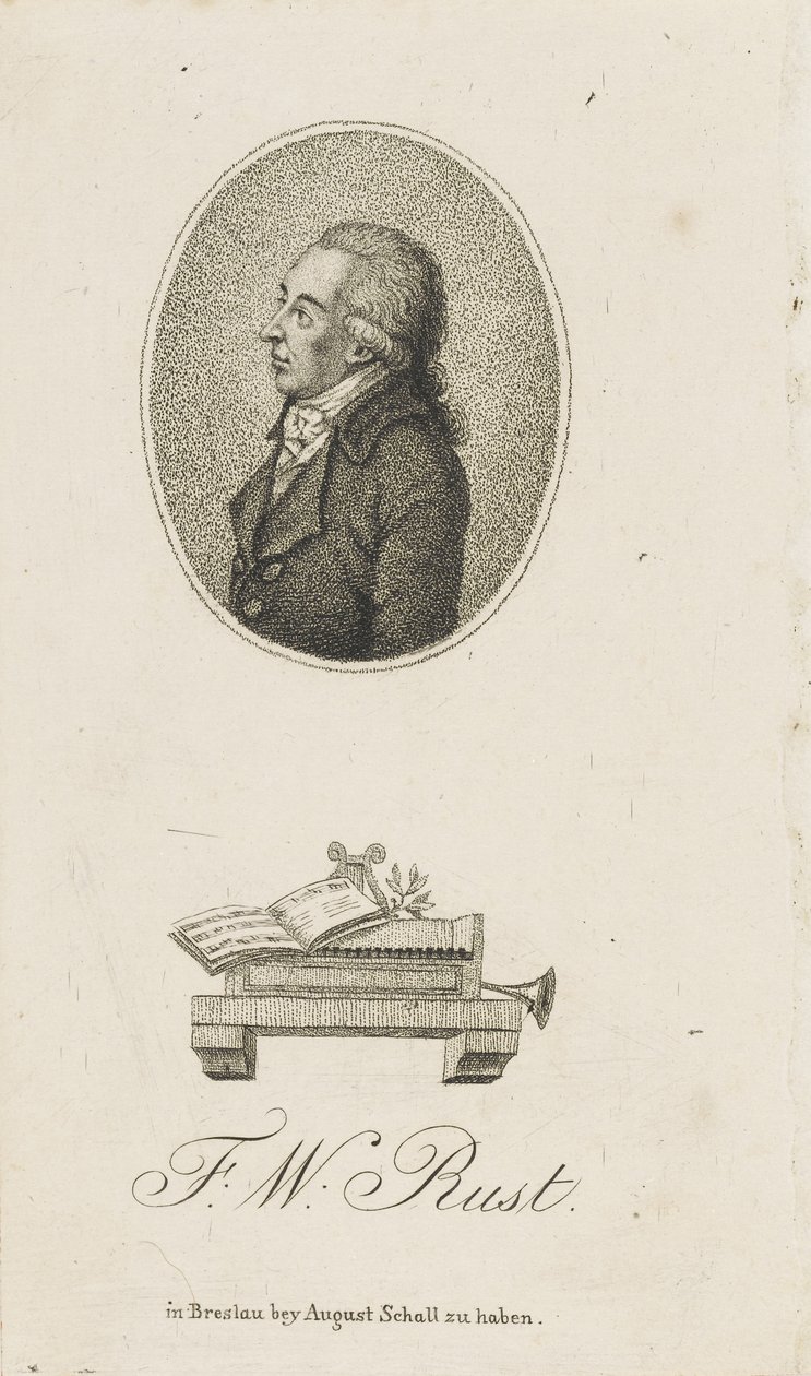Kemancı ve besteci Friedrich Wilhelm Rust