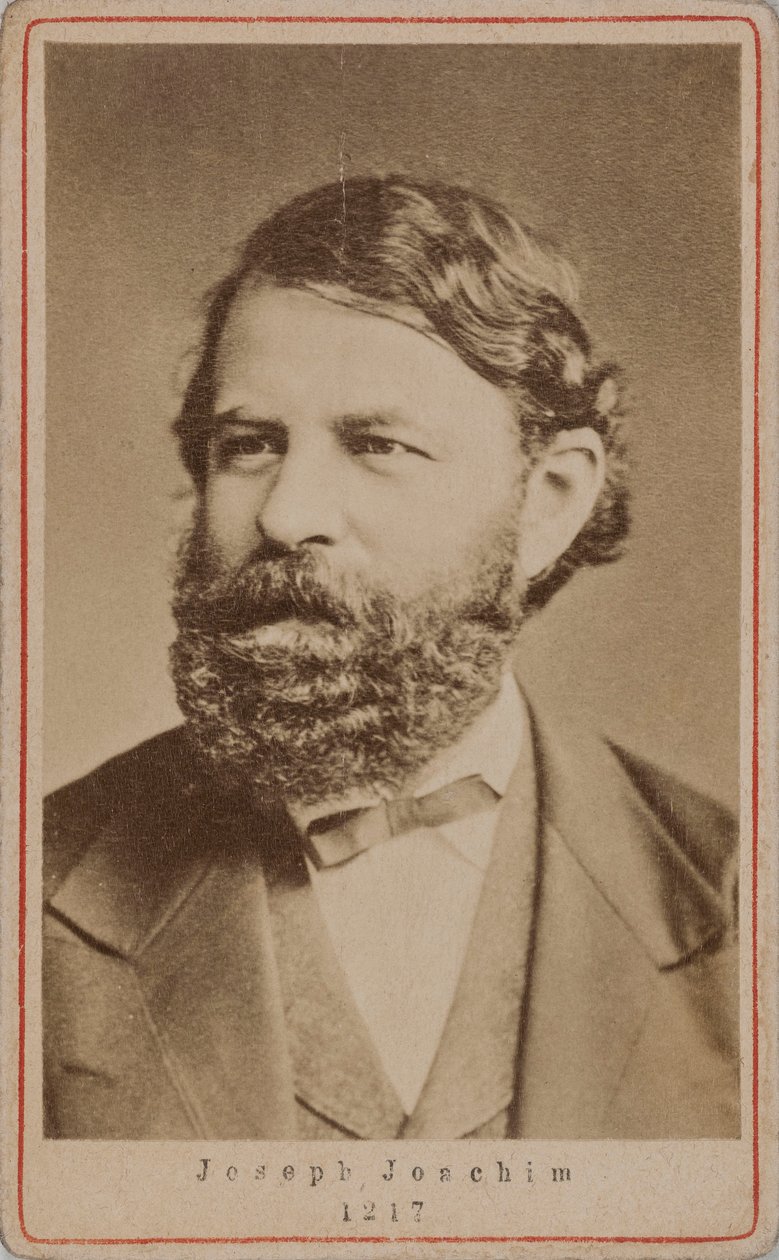 Kemancı ve besteci Joseph Joachim