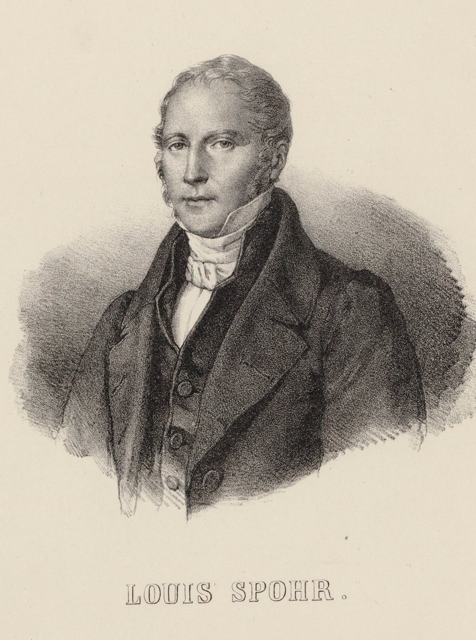 Kemancı ve besteci Louis Spohr