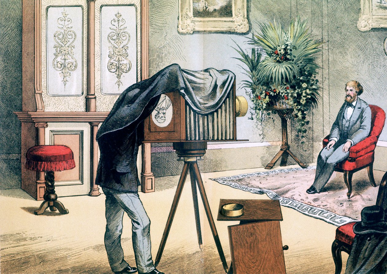 Portre fotoğrafçıları stüdyosu, c1880 by Unbekannt