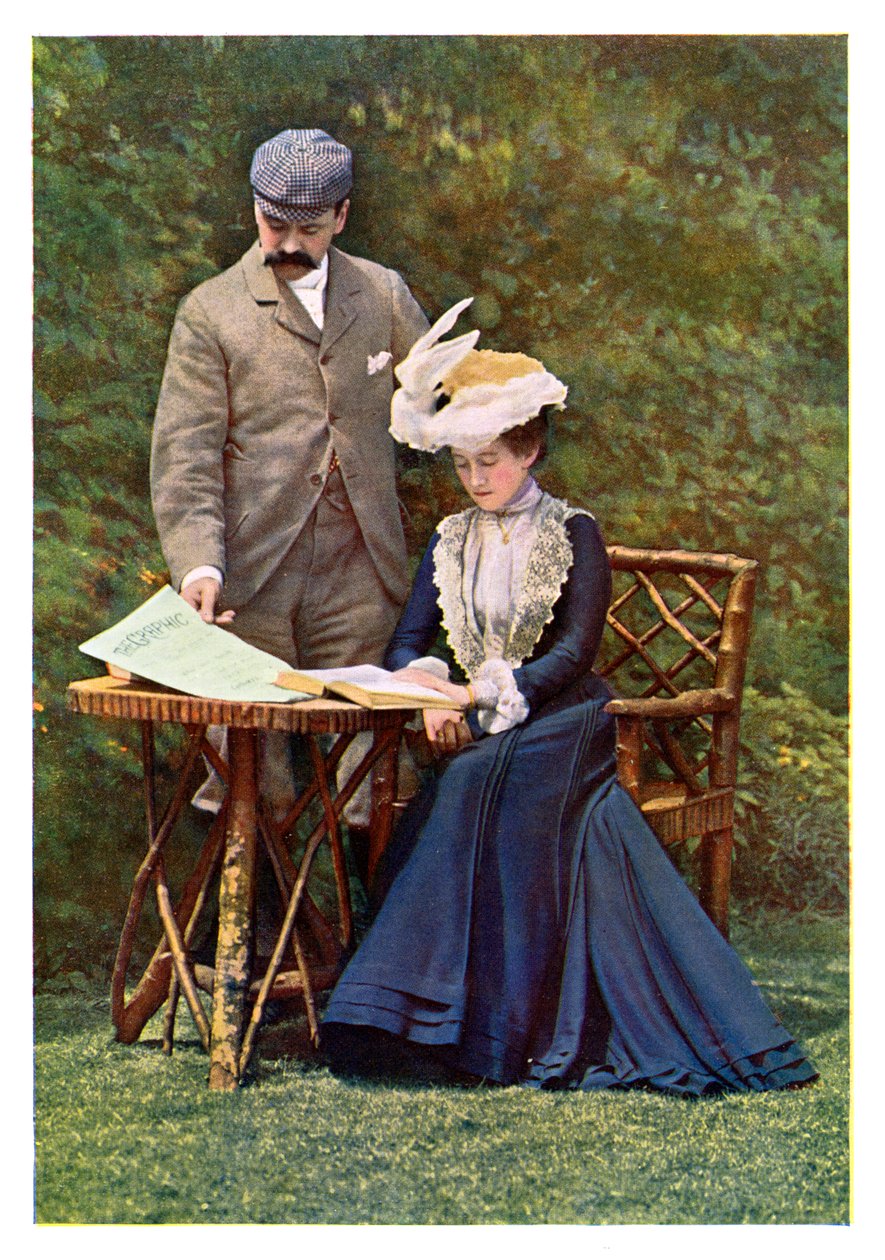 Üç Renkli Portre, 1901 by Unbekannt