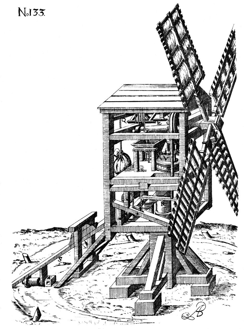Posta değirmeni, 1620 by Unbekannt