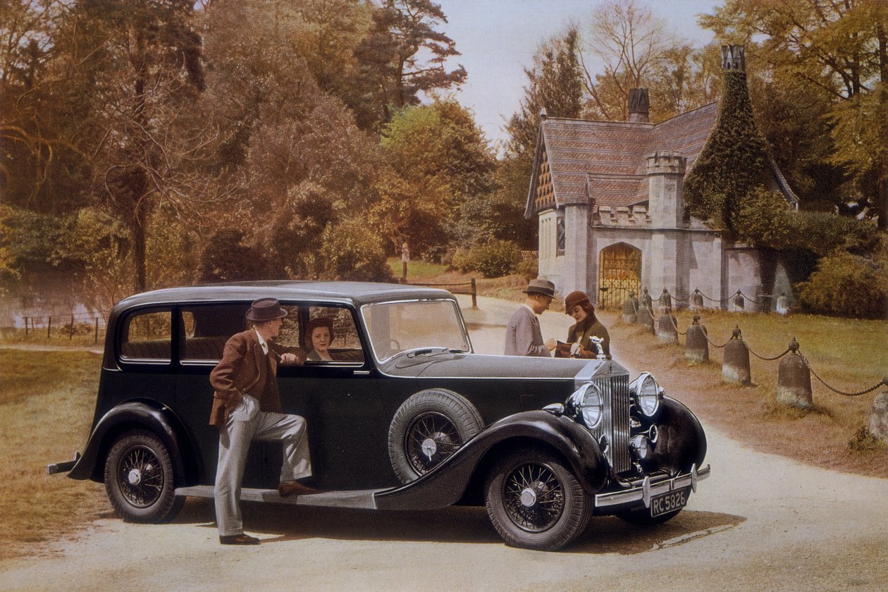 Poster reklamı Rolls-Royce arabaları, 1939 by Unbekannt
