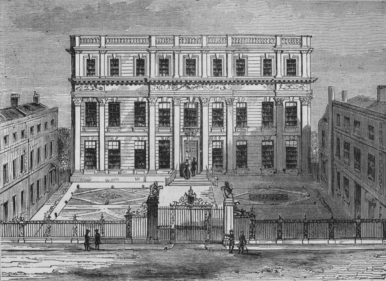 Powis Evi, Great Ormond Caddesi, Bloomsbury, Londra, c1714 1878 by Unbekannt