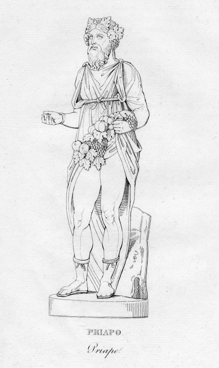 Priapo Priape, c1850 by Unbekannt