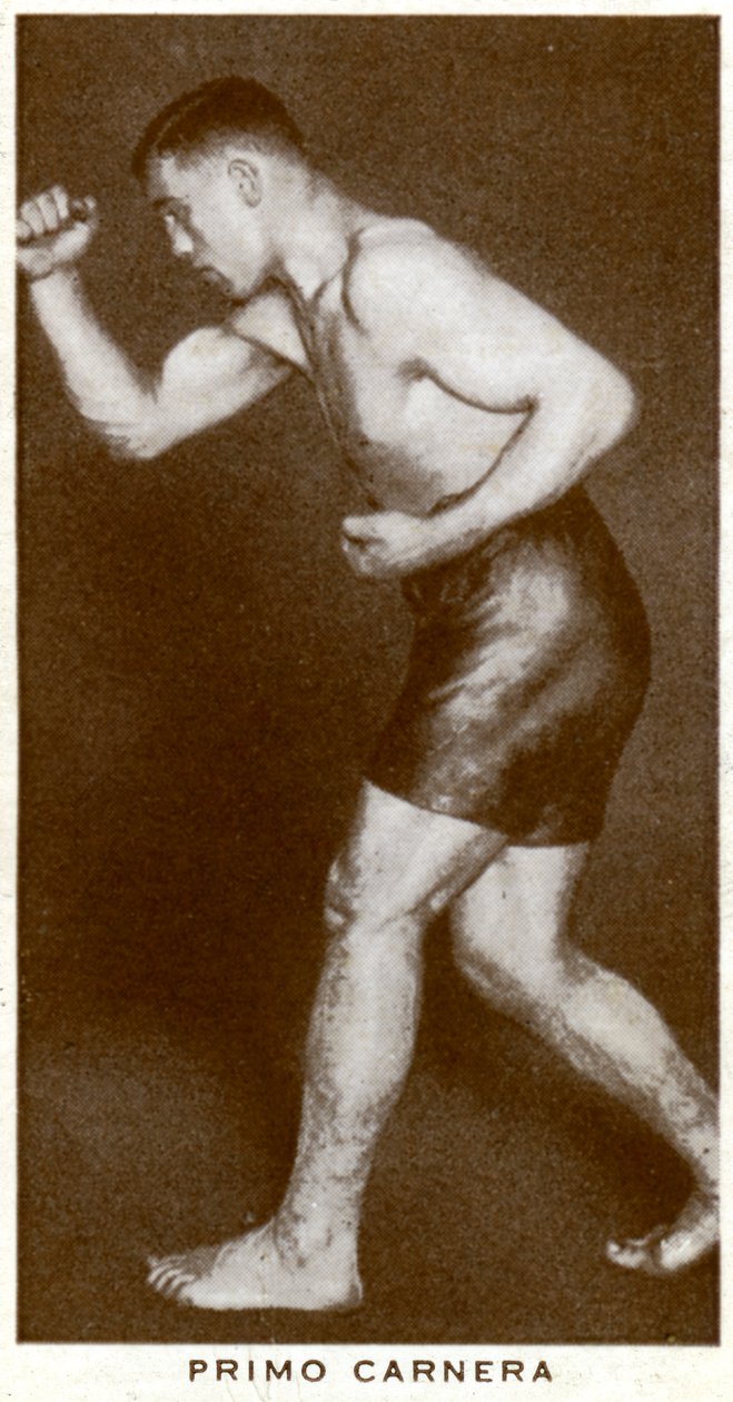 Primo Carnera, İtalyan boksör, 1938 by Unbekannt