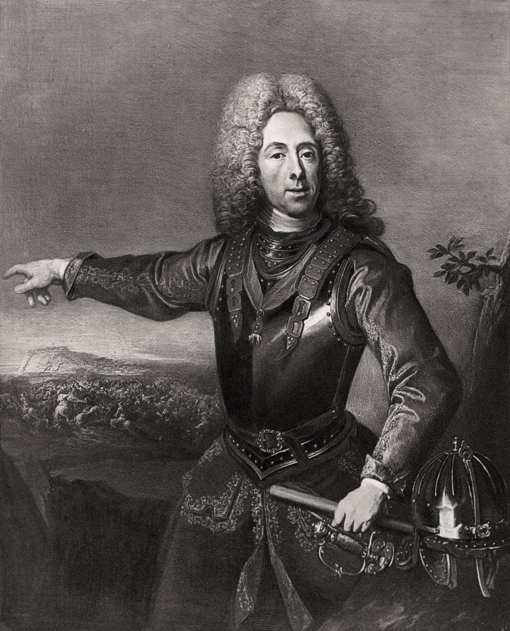 Savoy Prensi Eugene, Fransa doğumlu Avusturyalı asker, 1718 1906 by Unbekannt