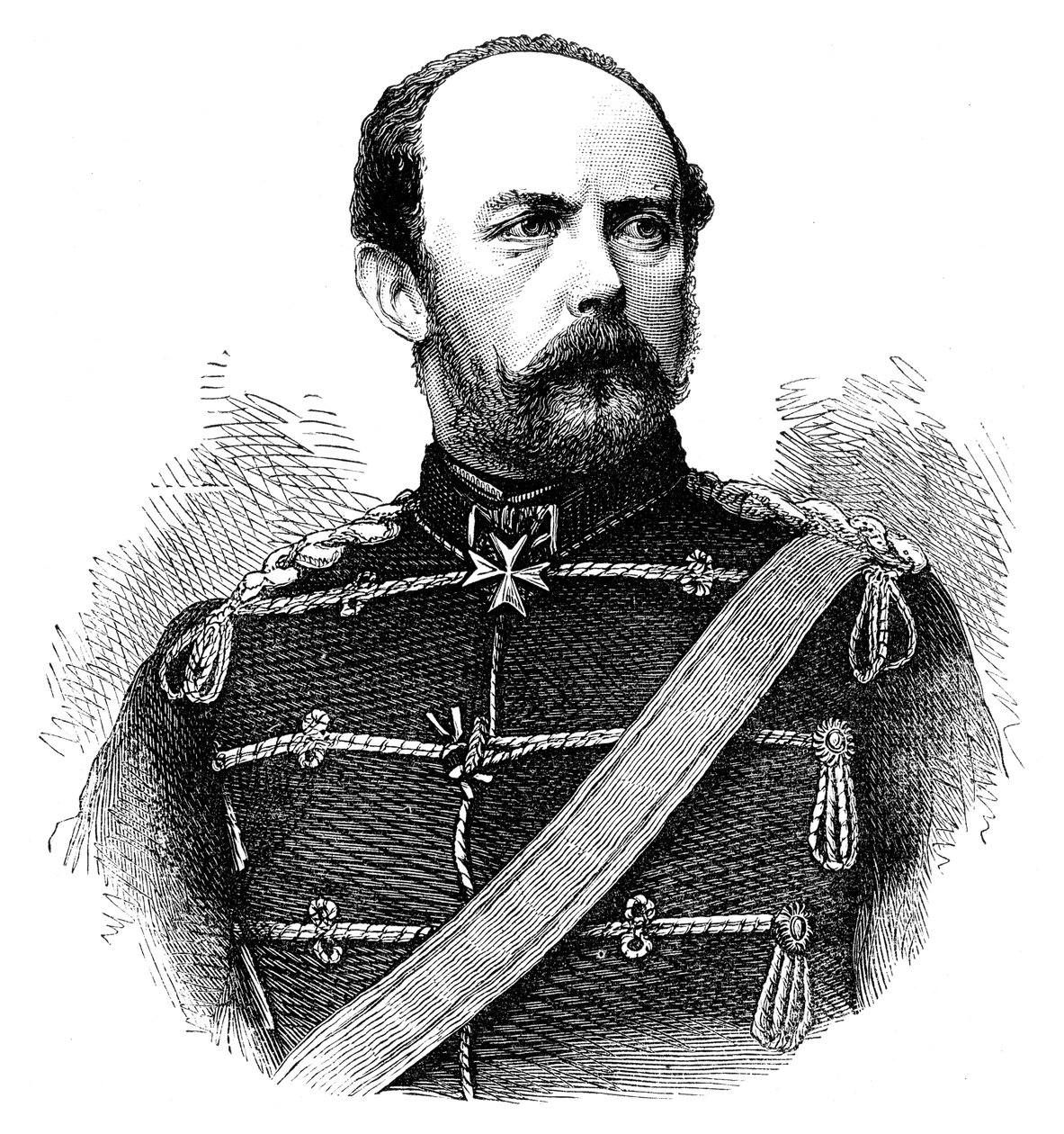 Prusya Prensi Frederick Charles, 19. yüzyılın sonlarında by Unbekannt