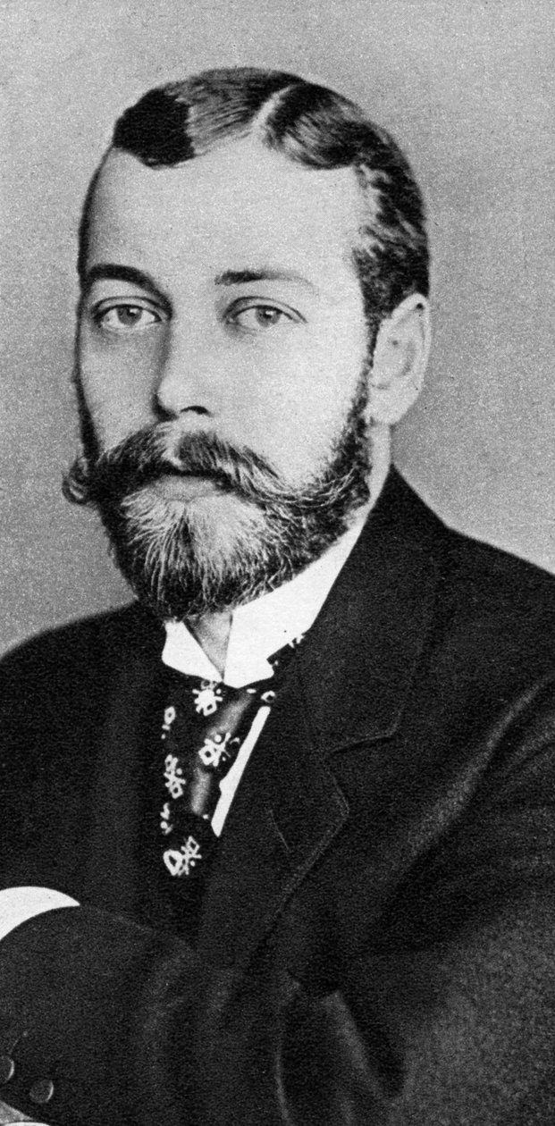 Prens George, geleceğin Kral George V, 19. yüzyılın sonları - 20. yüzyılın başlarında by Unbekannt