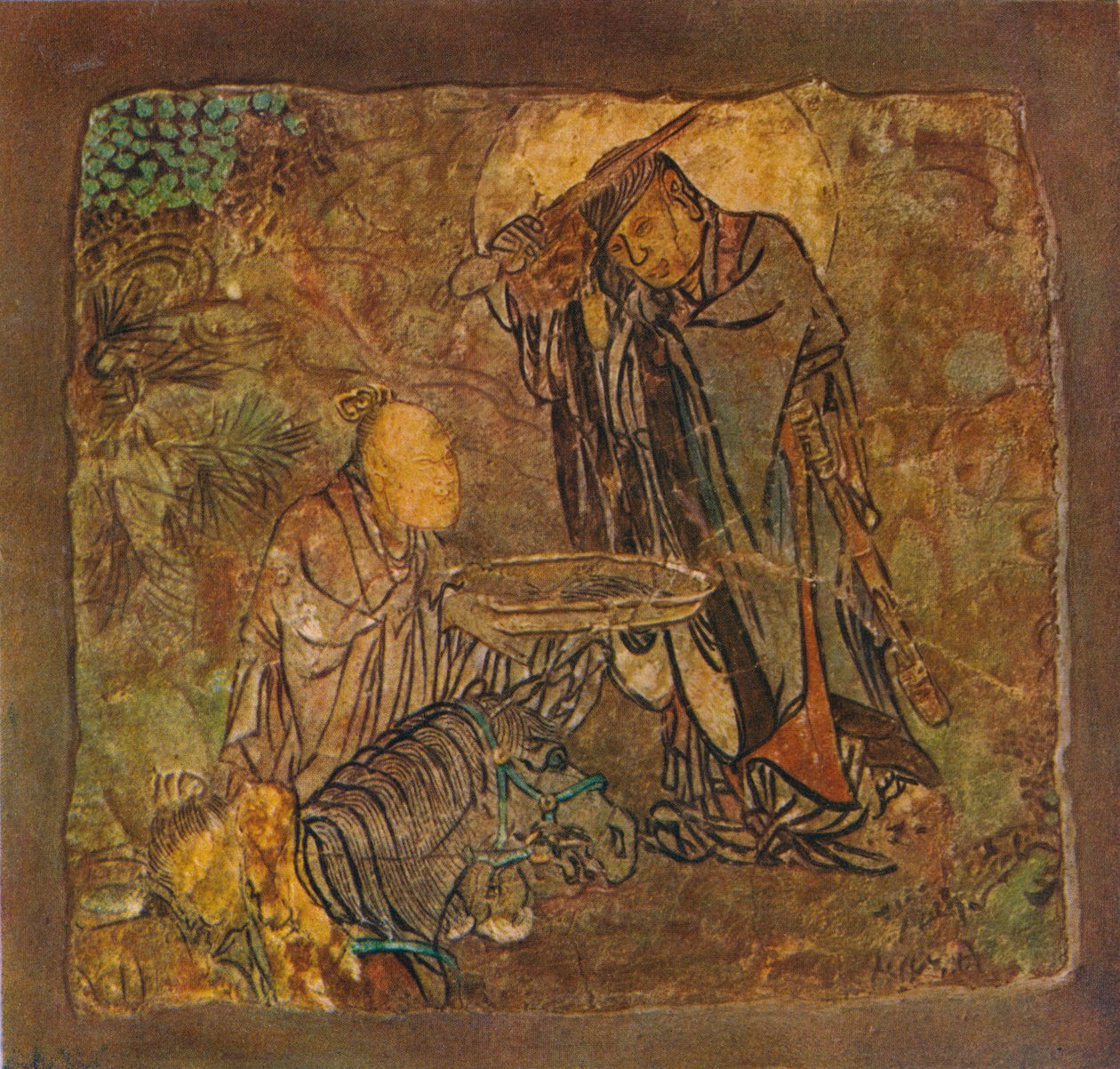 Prens Gotama Gautama Saçını Keserken, 1934-35 by Unbekannt