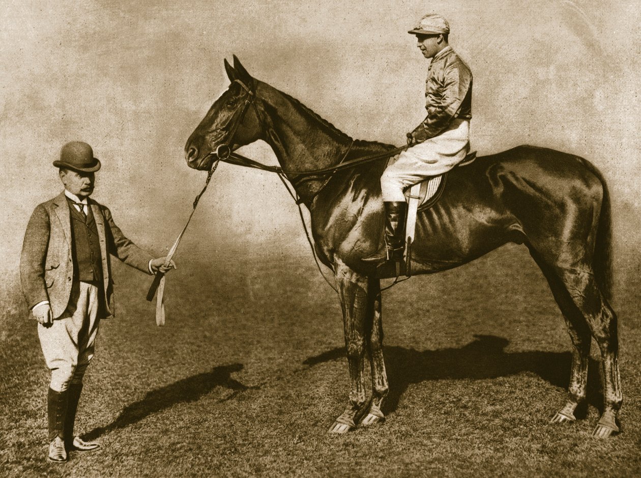 Prens Hatzfeldt ve Ascetics Silver, 1911. by Unbekannt