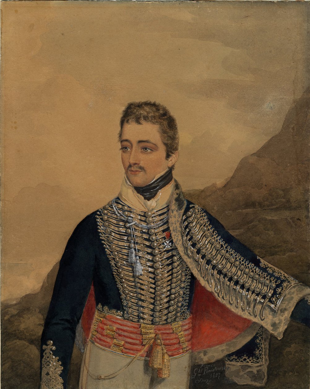 Prens Józef Poniatowski, 1807 by Unbekannt