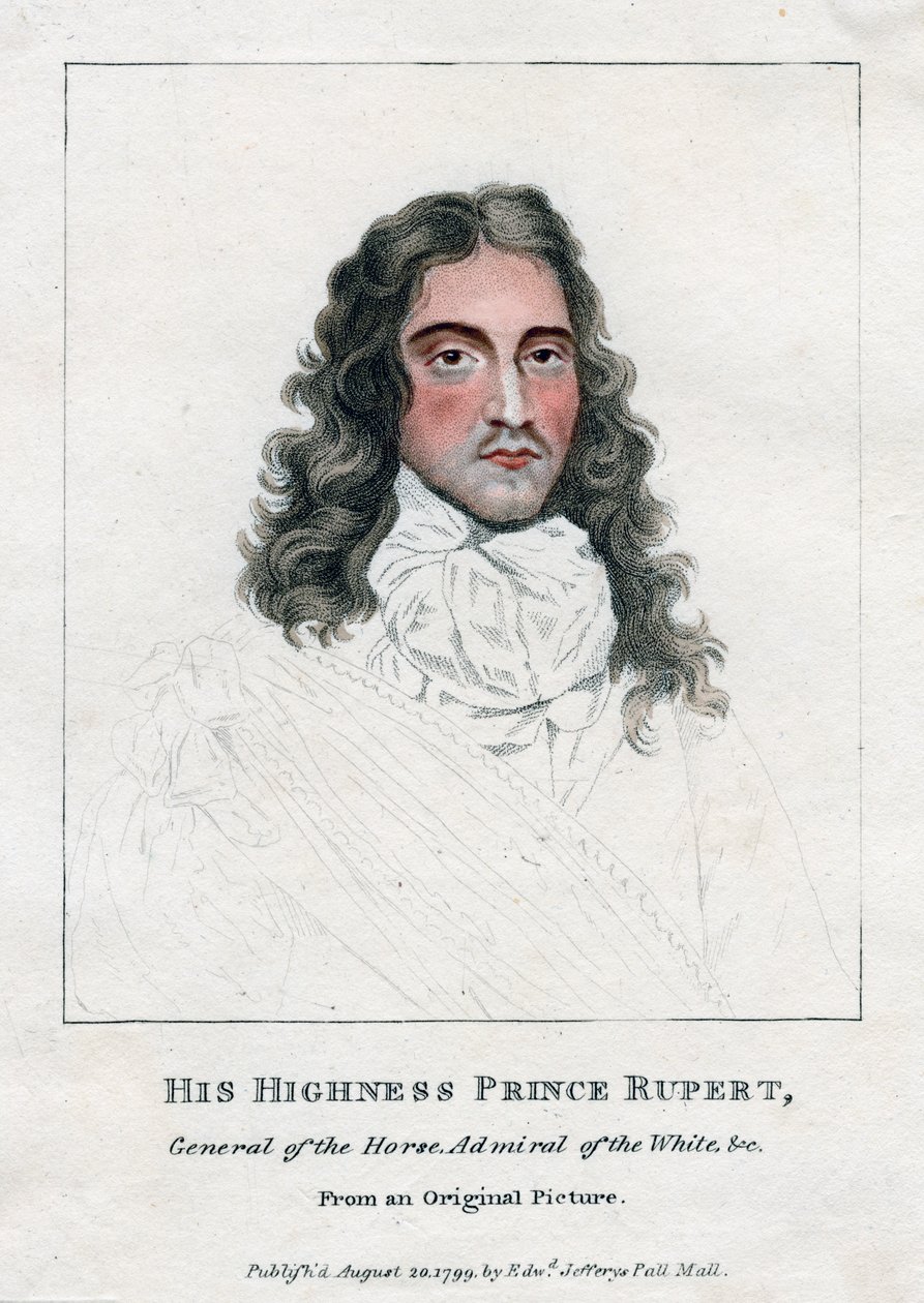 Ren Prensi Rupert, asker ve mucit, 1799 by Unbekannt