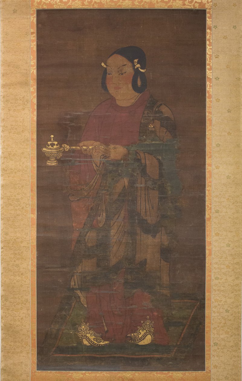 On Altı Yaşında Prens Shotoku, 14. yüzyılda. by Unbekannt