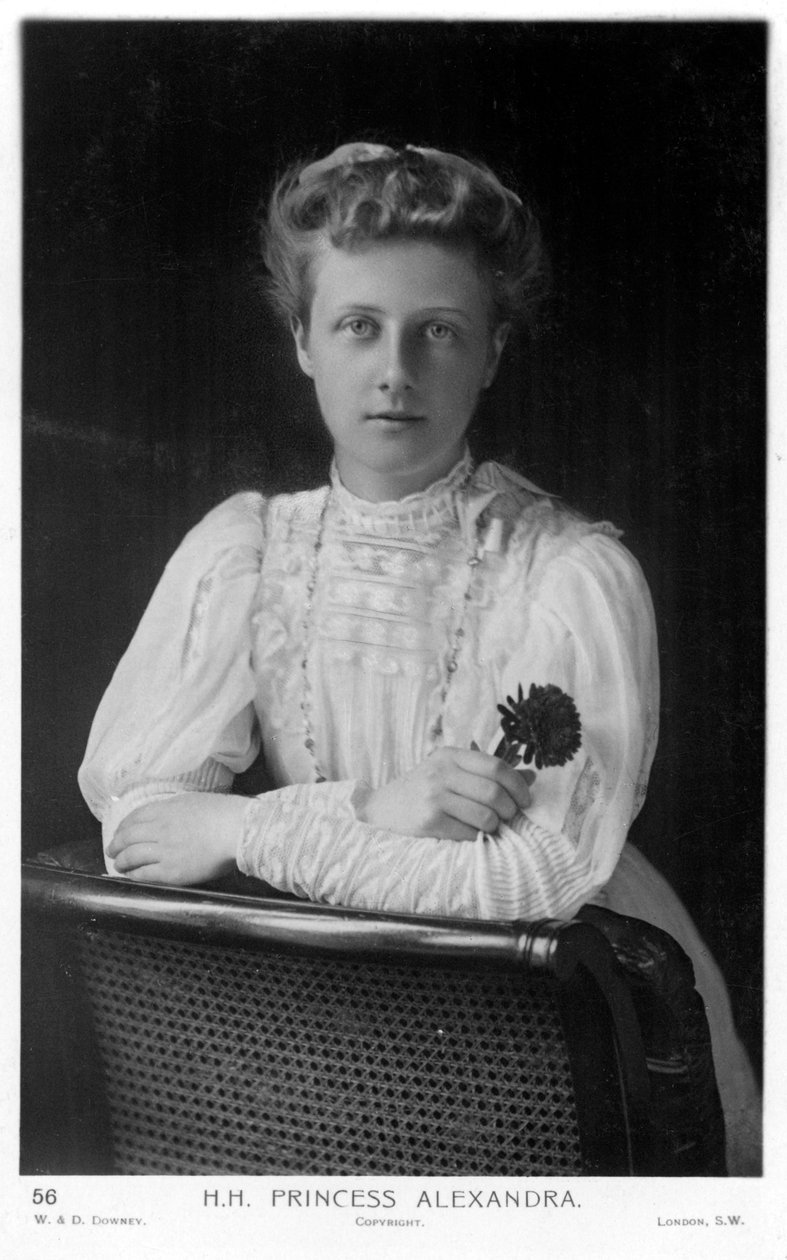 Birleşik Krallık Prensesi Alexandra, c1910 by Unbekannt