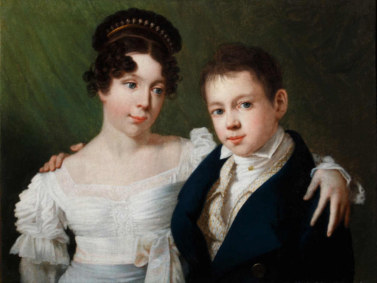 Prusya Prensesi Alexandrine 1803-1892 ve Prusya Prensi Albert 1809-1872, 1810
