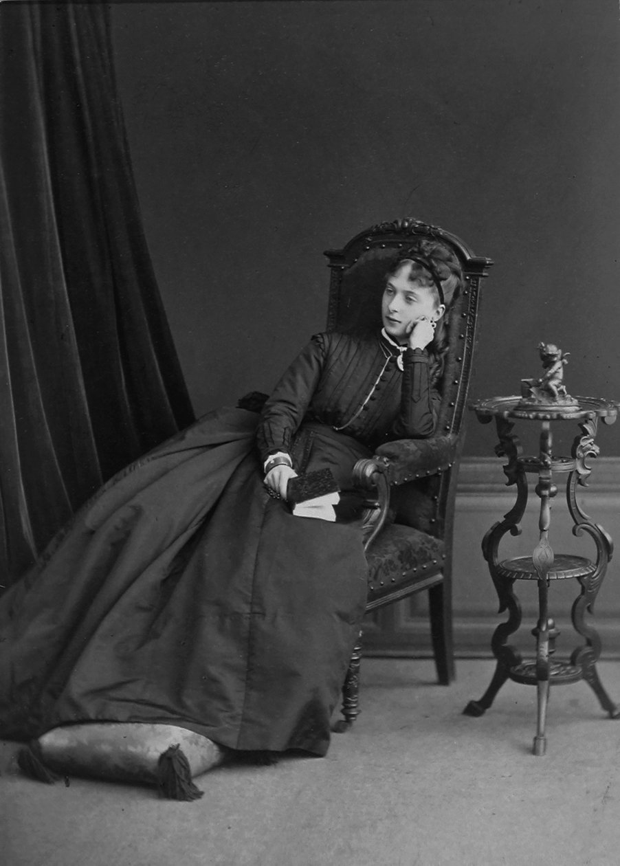 Prenses Ekaterina Mihaylovna Dolgorukova 1847-1922, c. 1880 by Unbekannt
