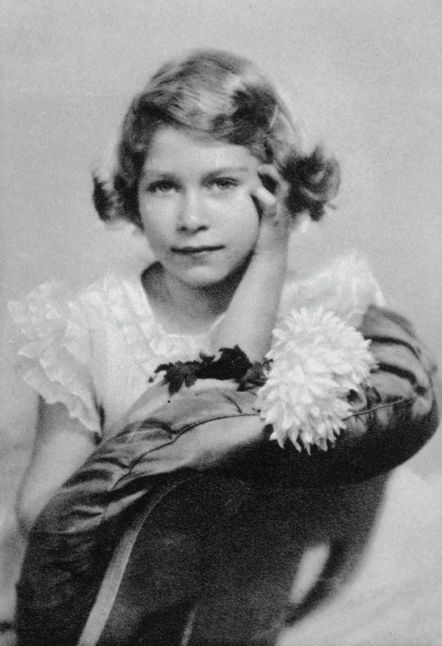 Prenses Elizabeth dokuz yaşında, 1935, 1937 by Unbekannt