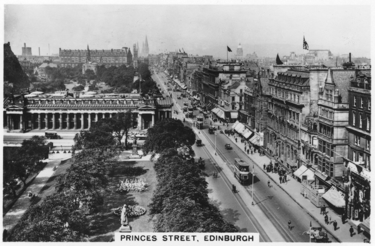 Prenses Sokağı, Edinburg, 1936 by Unbekannt