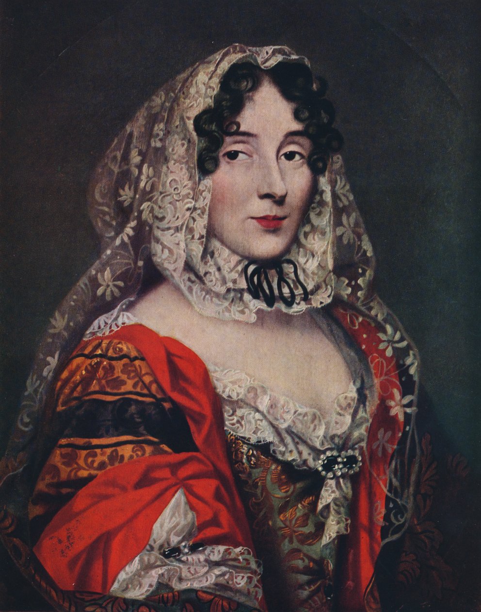 Ursinlerin Prensesi, Anne Marie de La Tremoille, c1670, 1939 by Unbekannt
