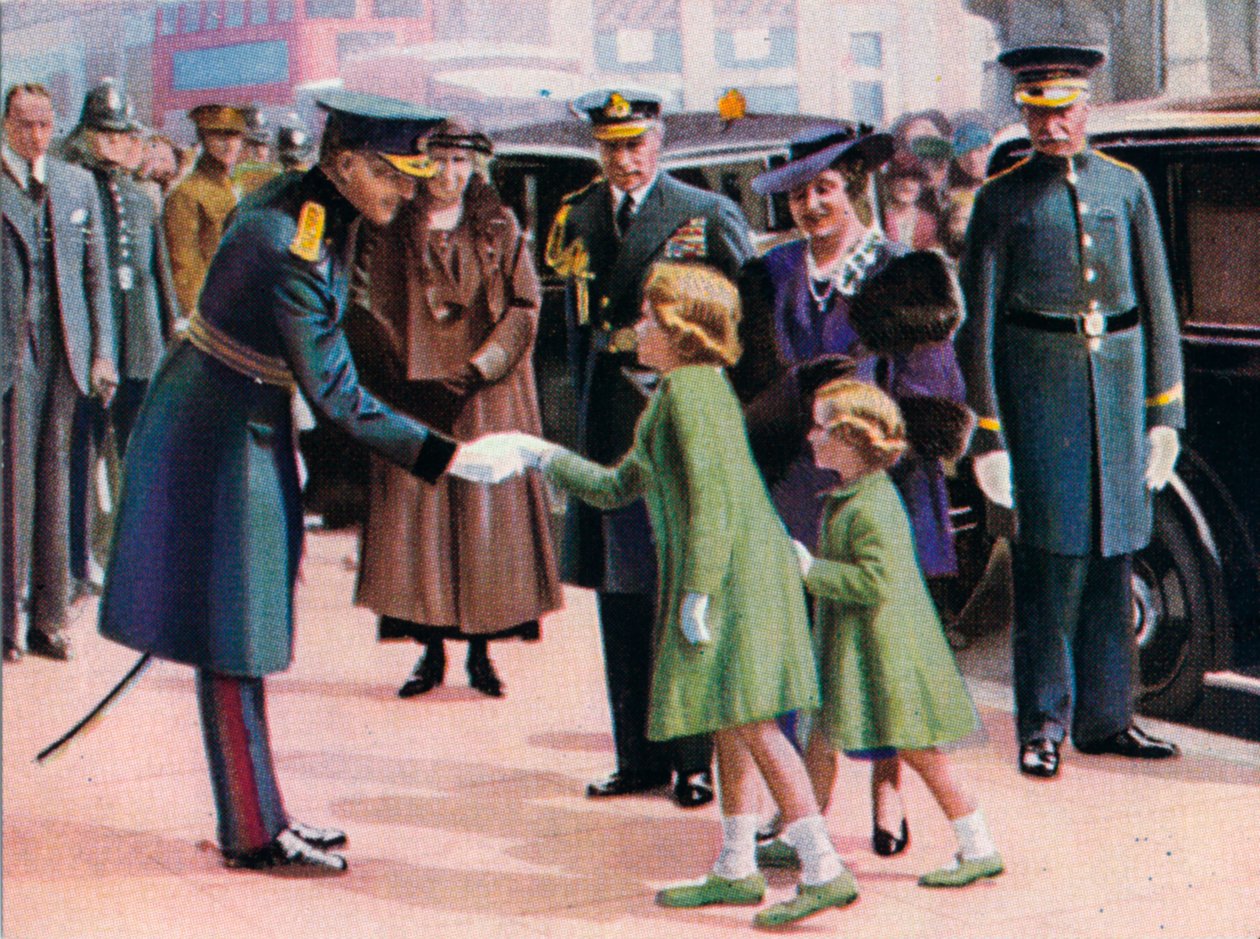 Prensesler Elizabeth ve Margaret c.1935 by Unbekannt
