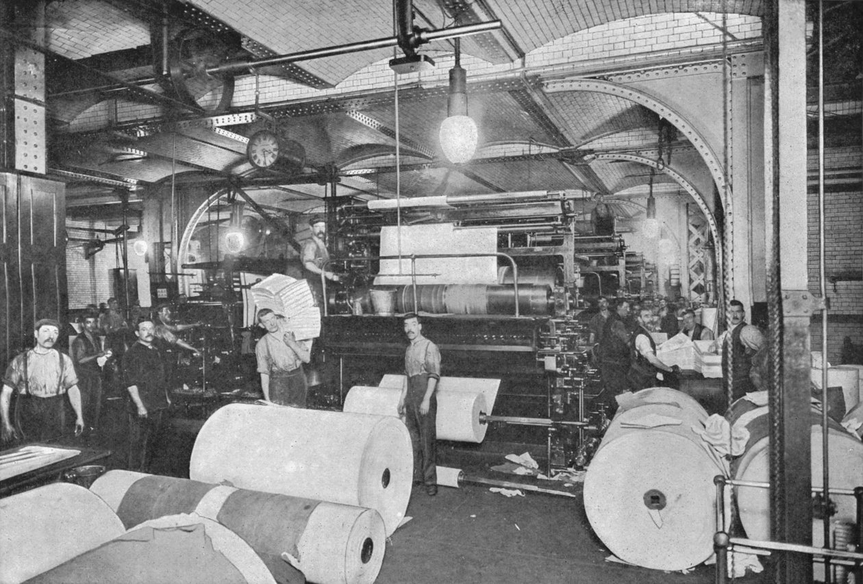 Daily Telegraph gazetesinin basımı, Londra, c1900 1903 by Unbekannt