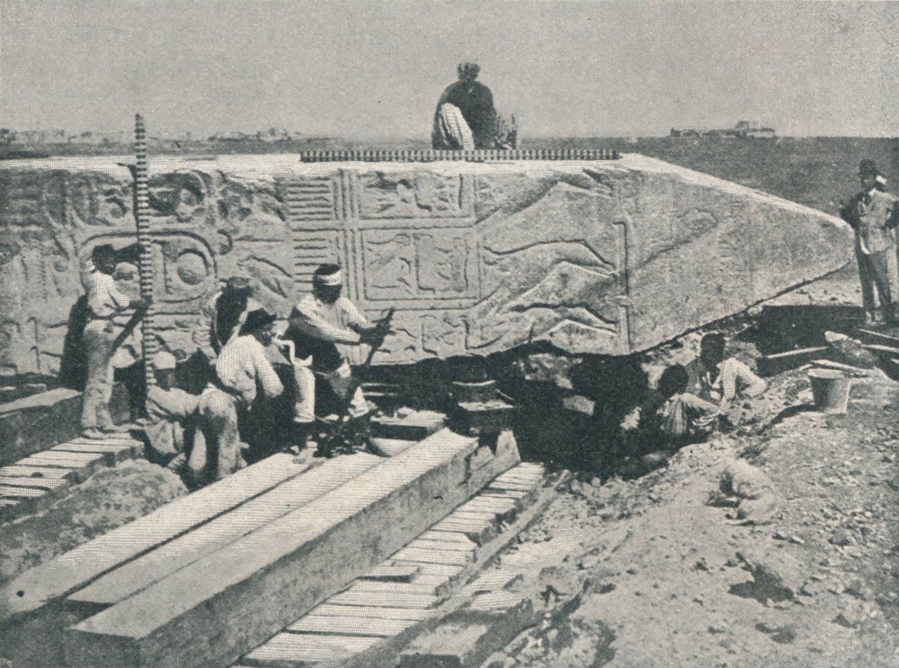 Çerçeveyi altında inşa etmek için İğneyi Ödüllendirmek, 1877, 1910 by Unbekannt