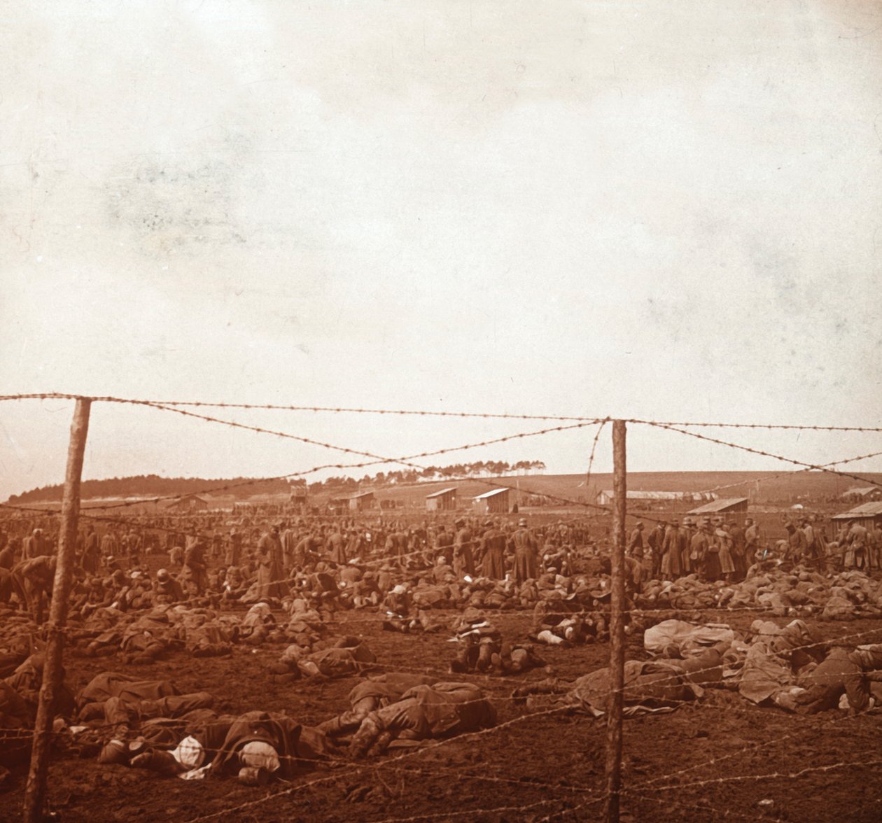 Hapishane kampı, c1914-c1918 by Unbekannt