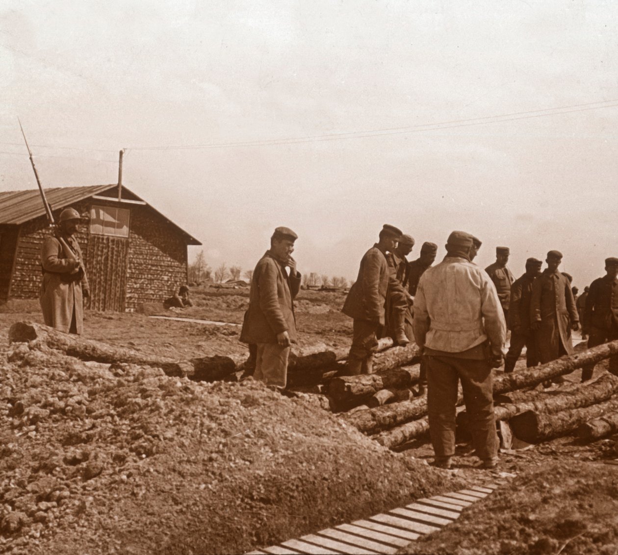 Mahkumlar, Chalons, kuzey Fransa, c1914-c1918 by Unbekannt