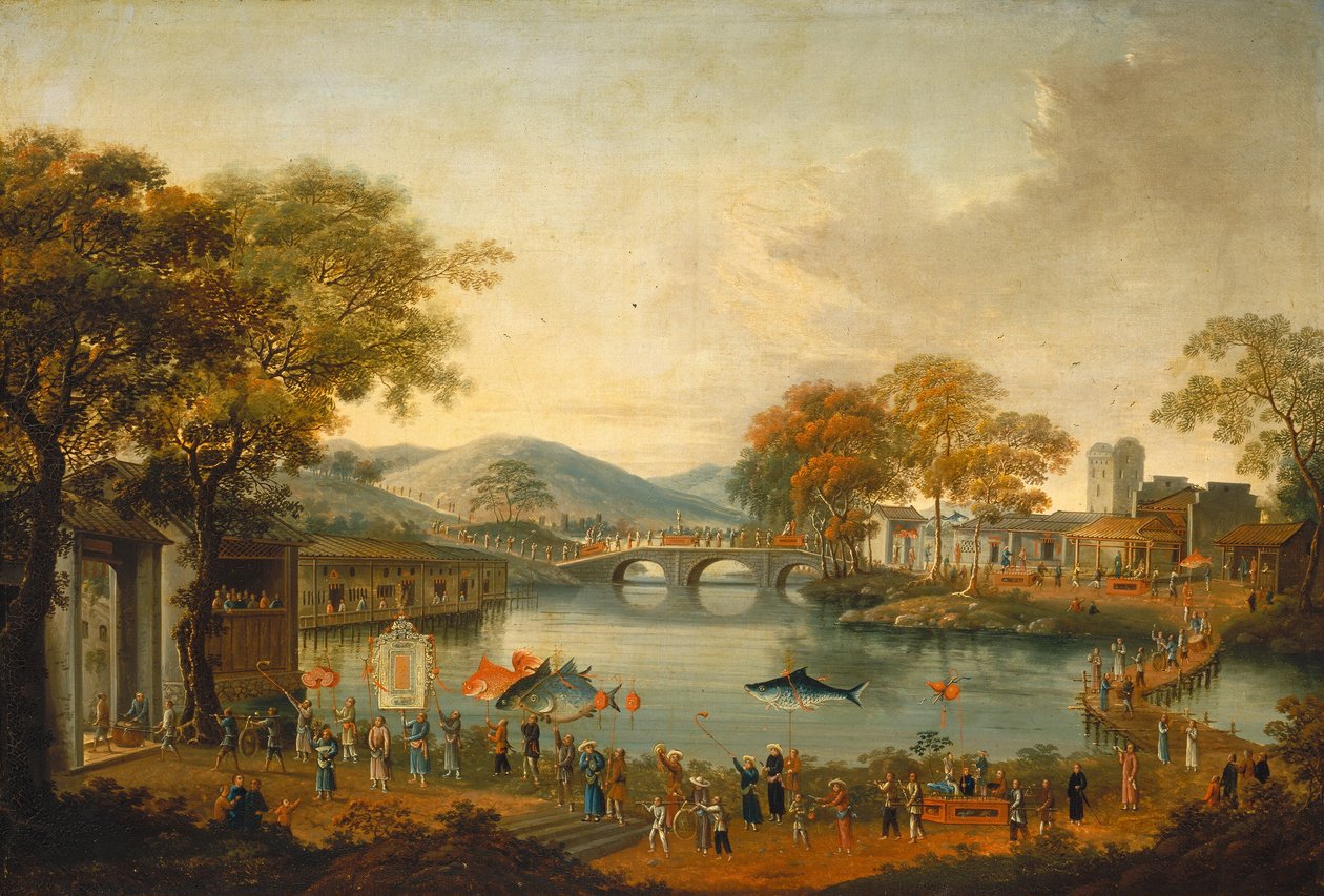 Bir Gölün Alayı, 19. yüzyıl. by Unbekannt