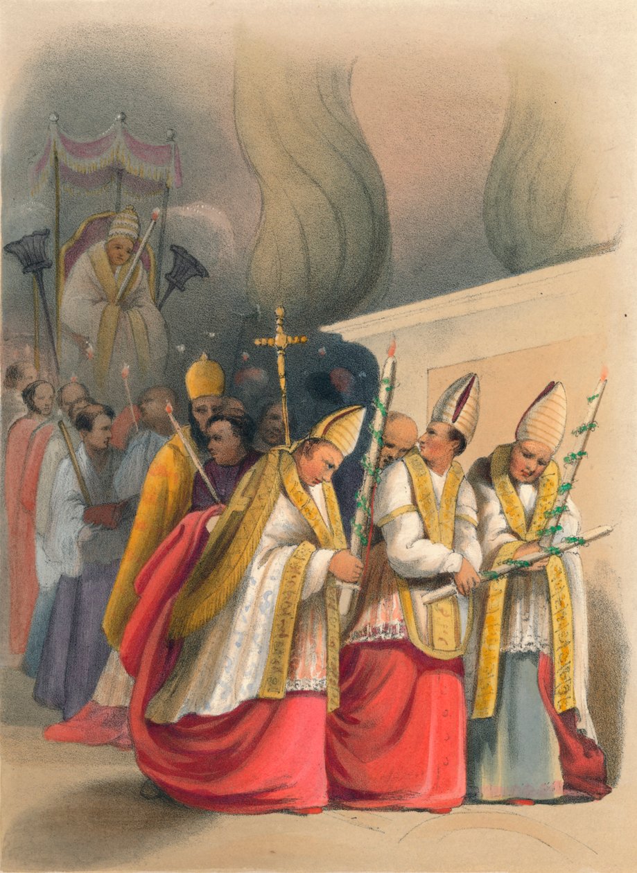 Candlemas alayı, 19. yüzyıl by Unbekannt