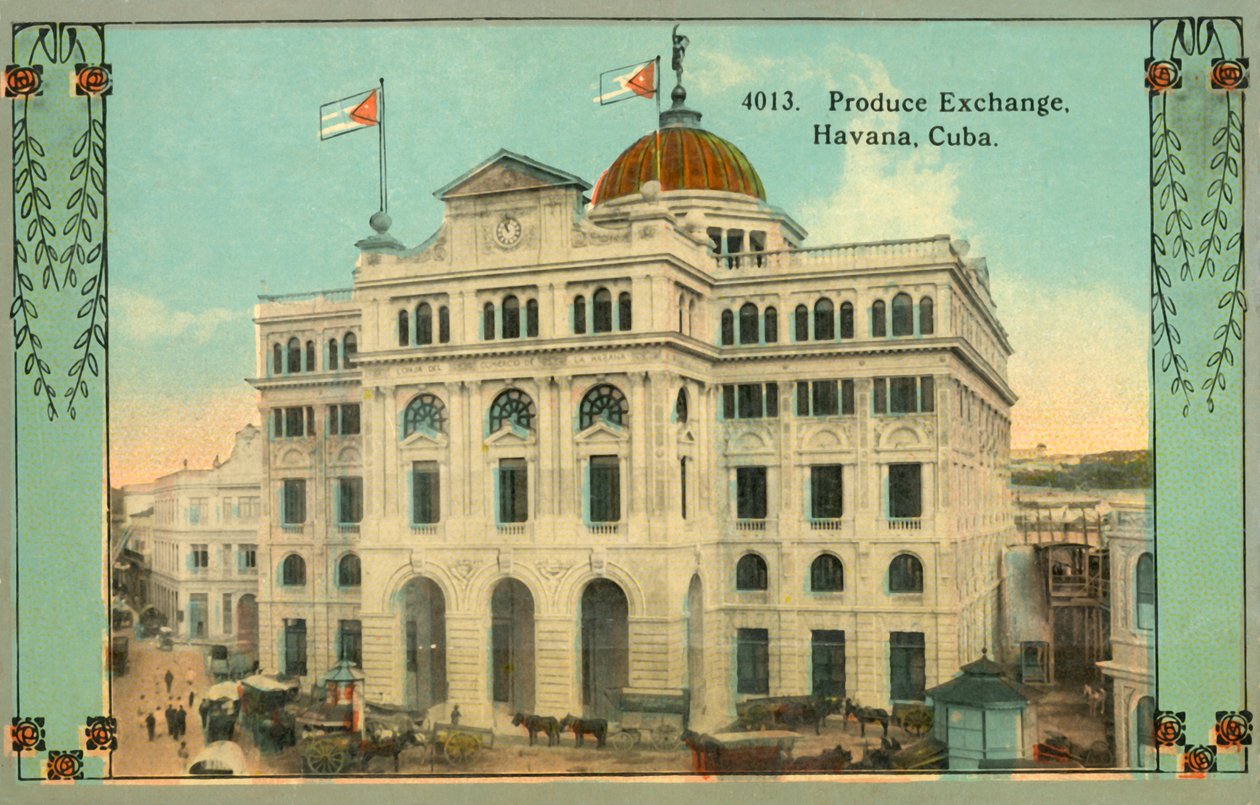 Exchange, Havana, Küba, c1910s üretin. by Unbekannt