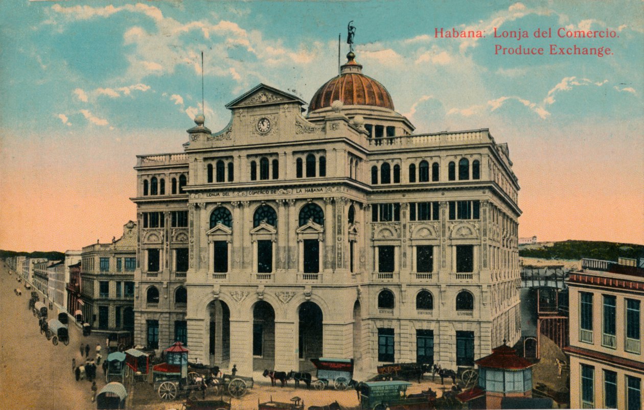 Üretmek Değişim, Havana, Küba, c1916 by Unbekannt