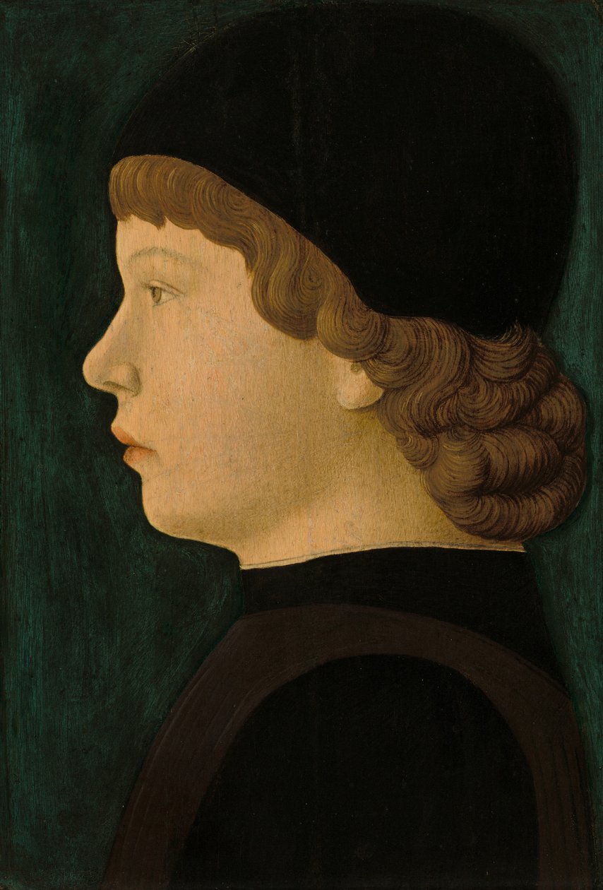 Bir Çocuğun Profil Portresi, c. 14601470. by Unbekannt