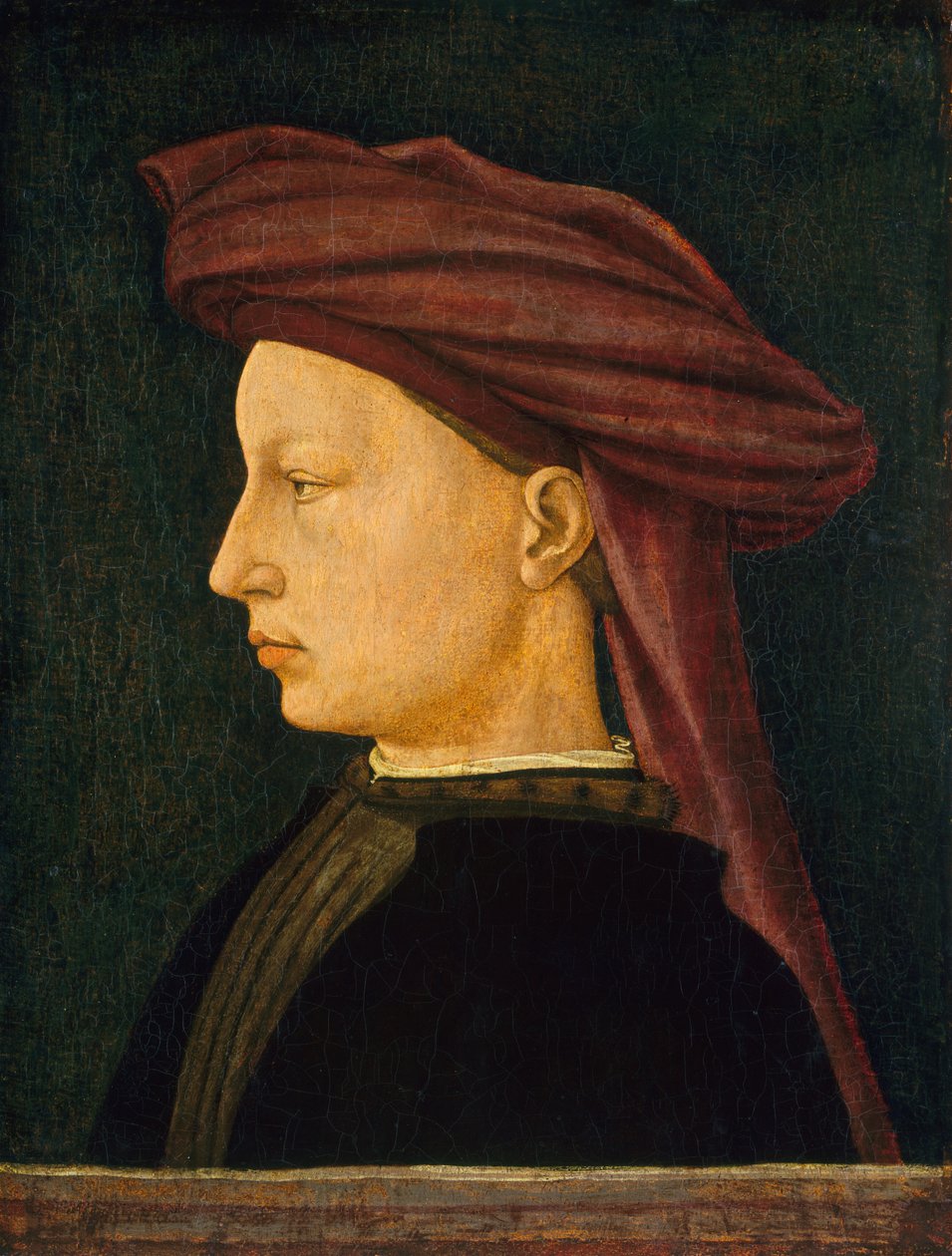 Genç Bir Adamın Profil Portresi, 14301450. by Unbekannt