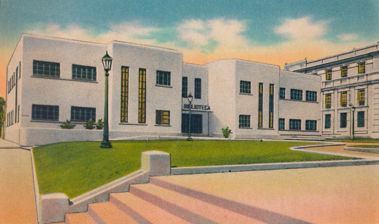 Halk Kütüphanesi, Barranquilla, c1940