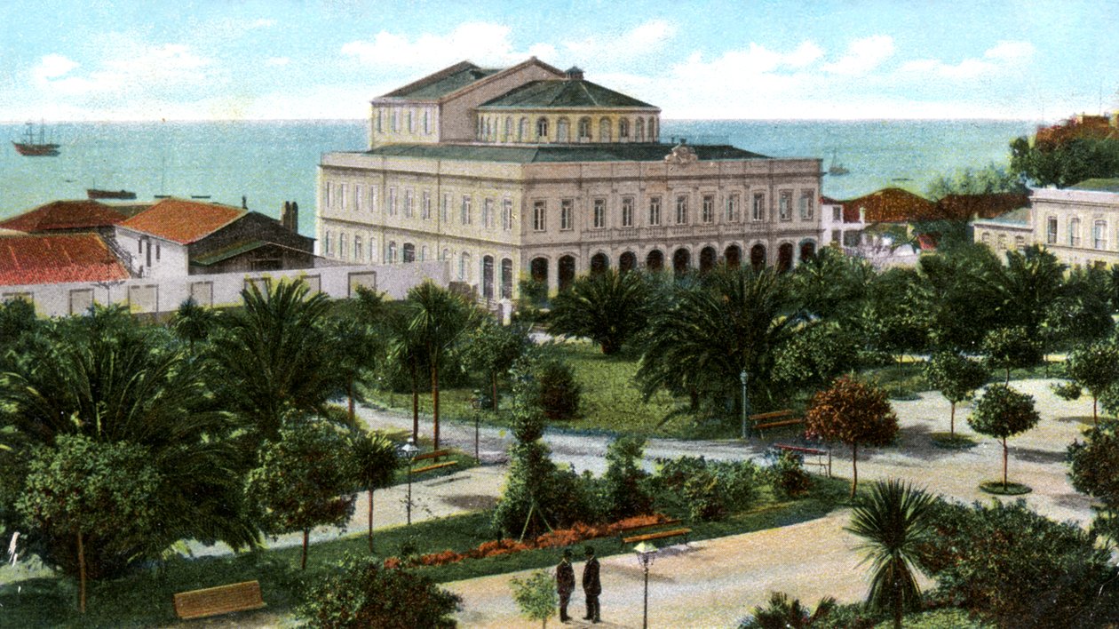 Halk bahçesi ve tiyatrosu, Madeira, 1905 by Unbekannt