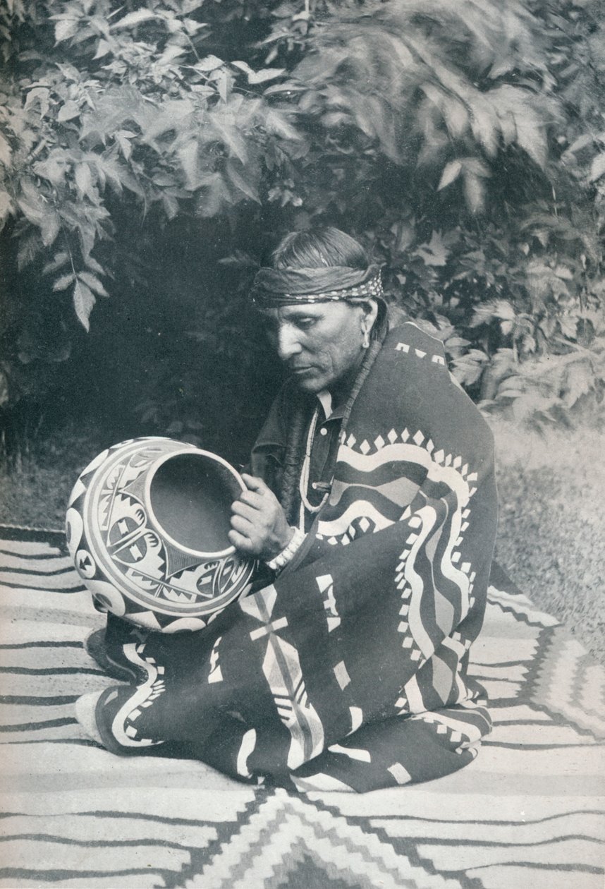 Pueblo Hint Çömlekçiliği, 1931 by Unbekannt