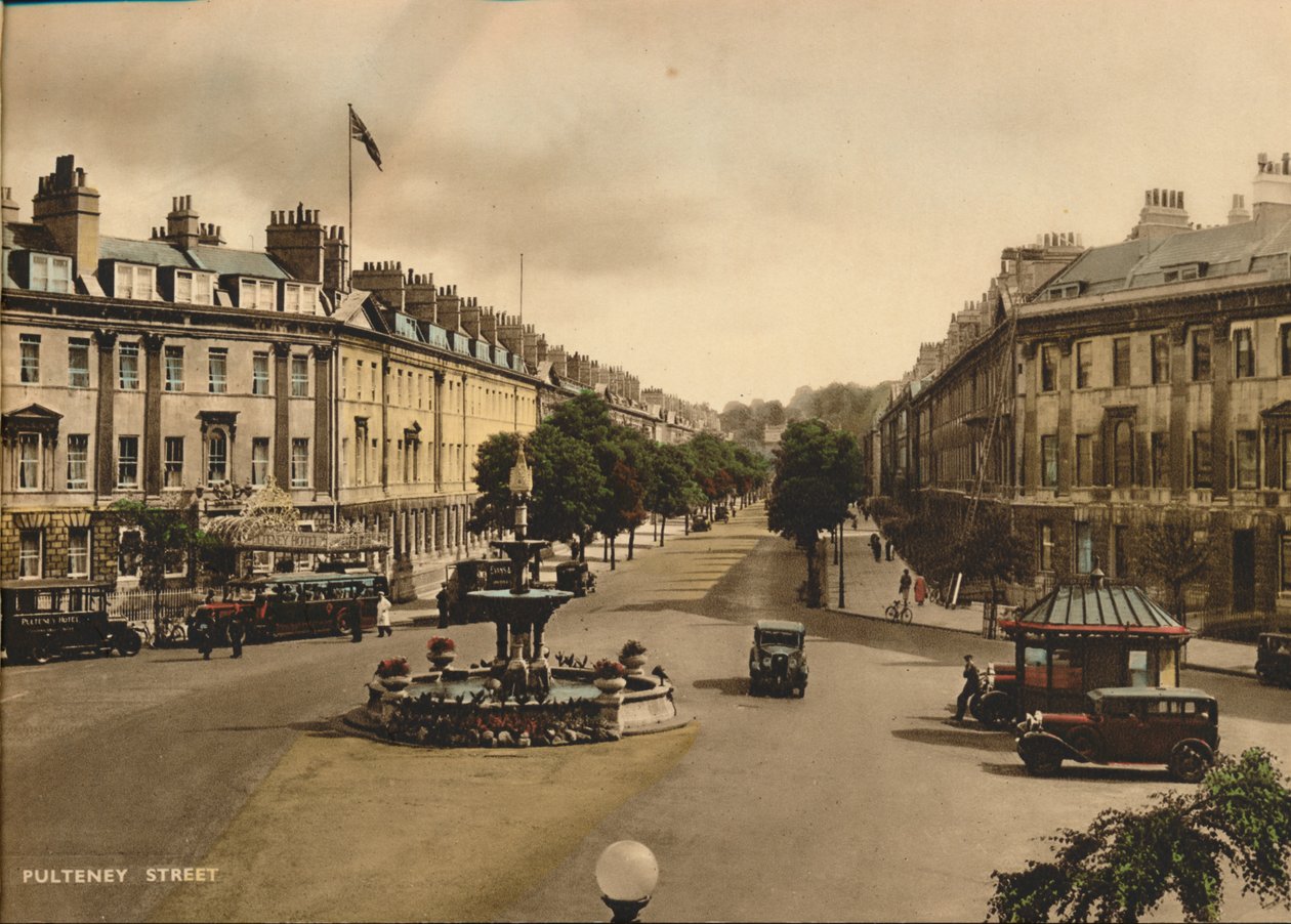 Pulteney Caddesi, Banyo, Somerset, c1925. by Unbekannt