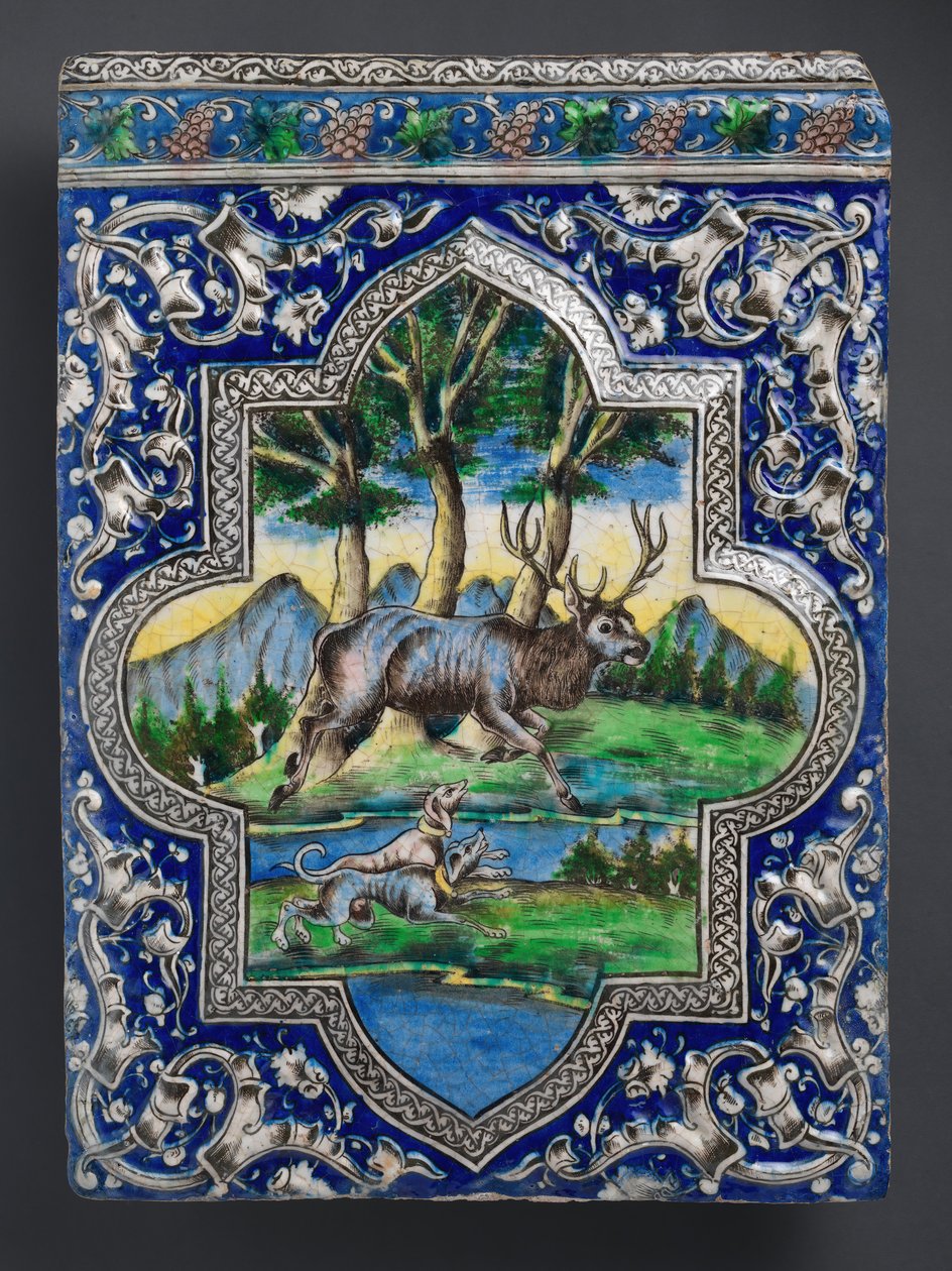 Qajar Dado Çini, İran, 19. yüzyıl. by Unbekannt